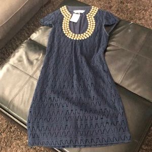 Trina Turk Dress with embellished collar